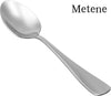 Metene Stainless Steel Serving Spoons Set - 12 Large Spoons for Parties/Kitchen/Buffet, Dishwasher Safe, 8.3-Inch